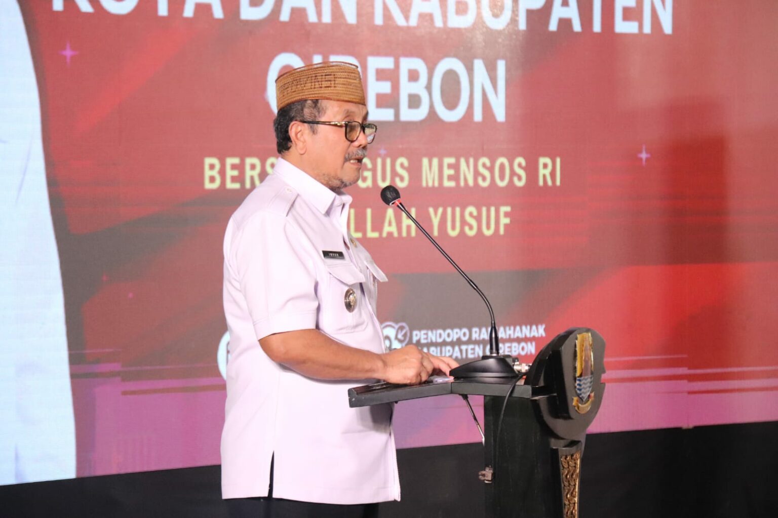 Bupati Imron Dukung Pembenahan Data Bansos dan Program Sekolah Rakyat