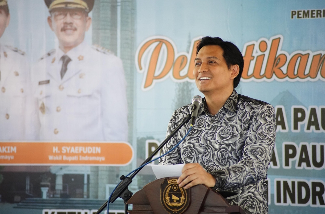 Kukuhkan Bunda PAUD, Bupati Lucky Hakim Berharap Pembentukan Karakter Anak, Dimulai Sejak Dini