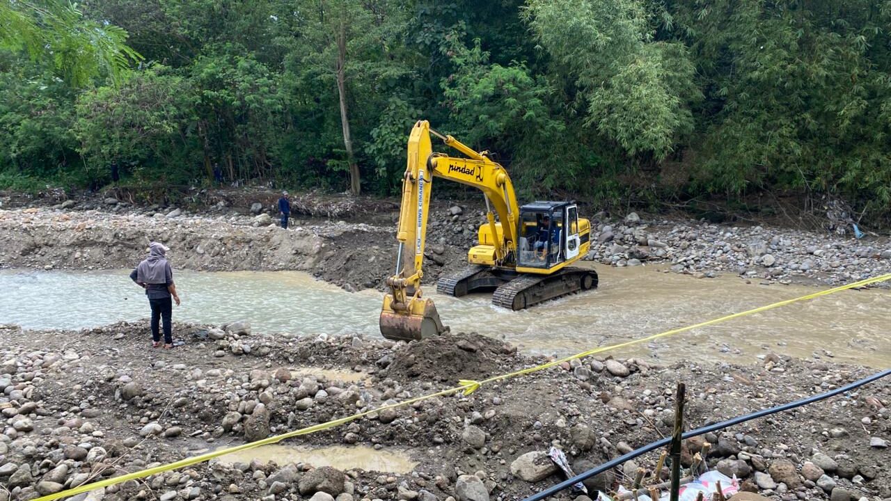 Perbaikan Jembatan Lebakngok Terus Dikebut