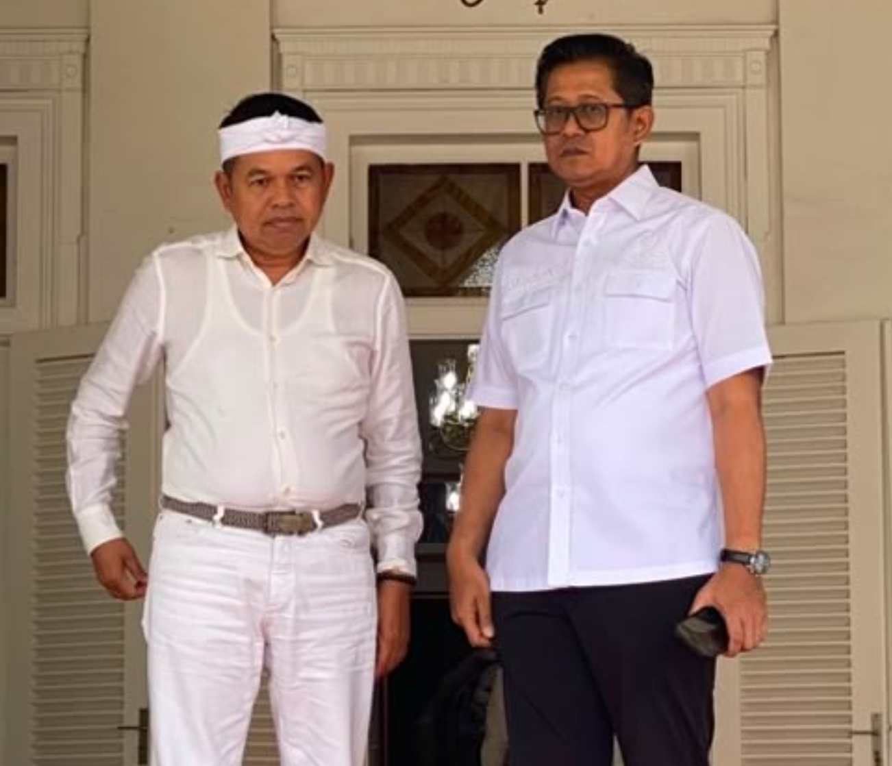 Gubernur Jawa Barat, Dedi Mulyadi dan Anggota Komisi V DPR RI Dapil Kota Bekasi - Kota Depok, Sudjatmiko